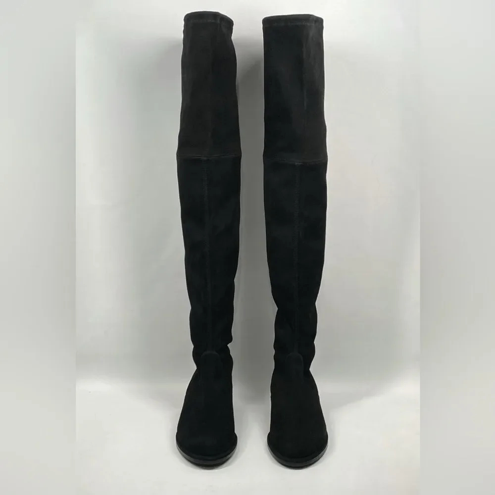 Stuart Weitzman Lowland Over-The-Knee Suede Boots size 7